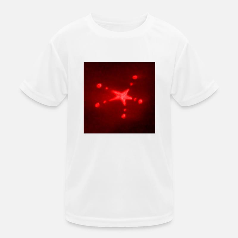 RØDE STJERNE Funktionsshirt til børn