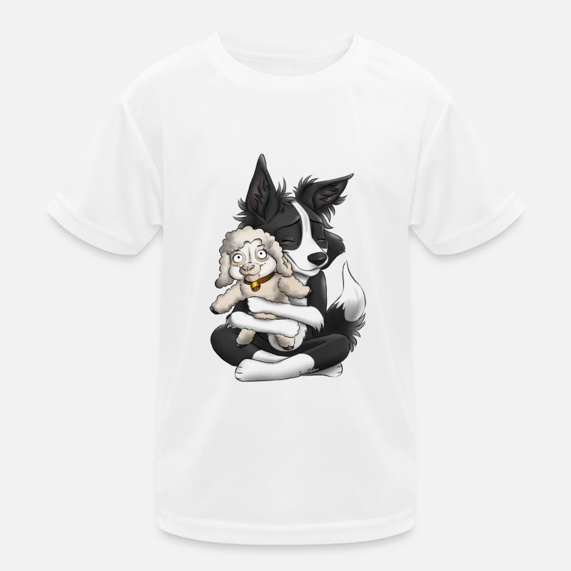 Ich bin ein Schäferhund - schwarz Kinder Funktions-T-Shirt