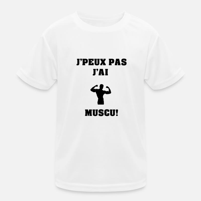 musculation T-shirt sport Enfant