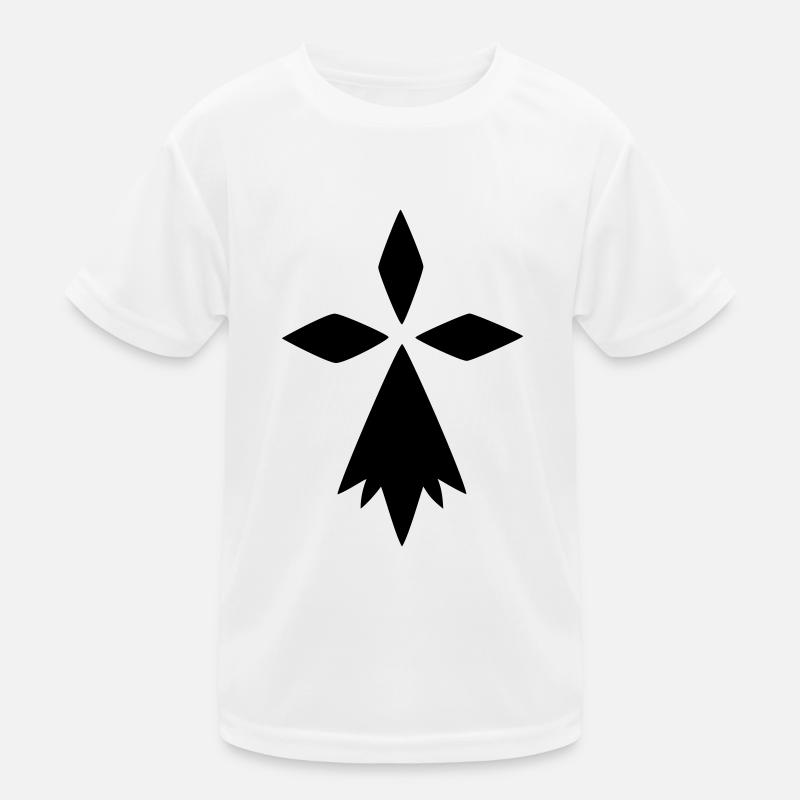 blanche hermine T-shirt sport Enfant