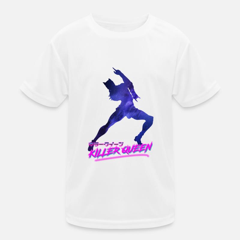 Killer Queen Outrun Kinder Funktions-T-Shirt