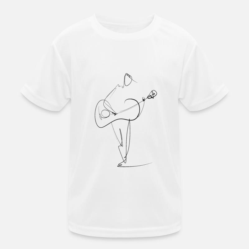 Guitar Kids Functional T-Shirt
