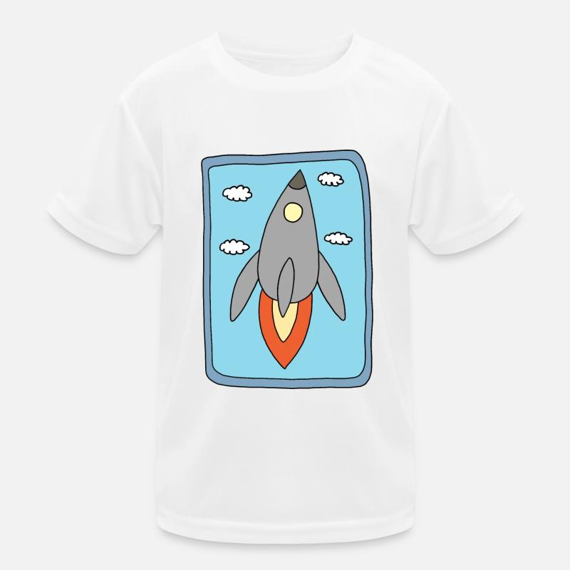 Conception de fusées T-shirt sport Enfant
