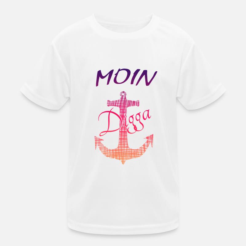 Anker Moin Digga Kinder Funktions-T-Shirt