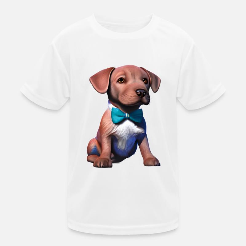 Labrador, propriétaire du chiot Labrador Retriever T-shirt sport Enfant