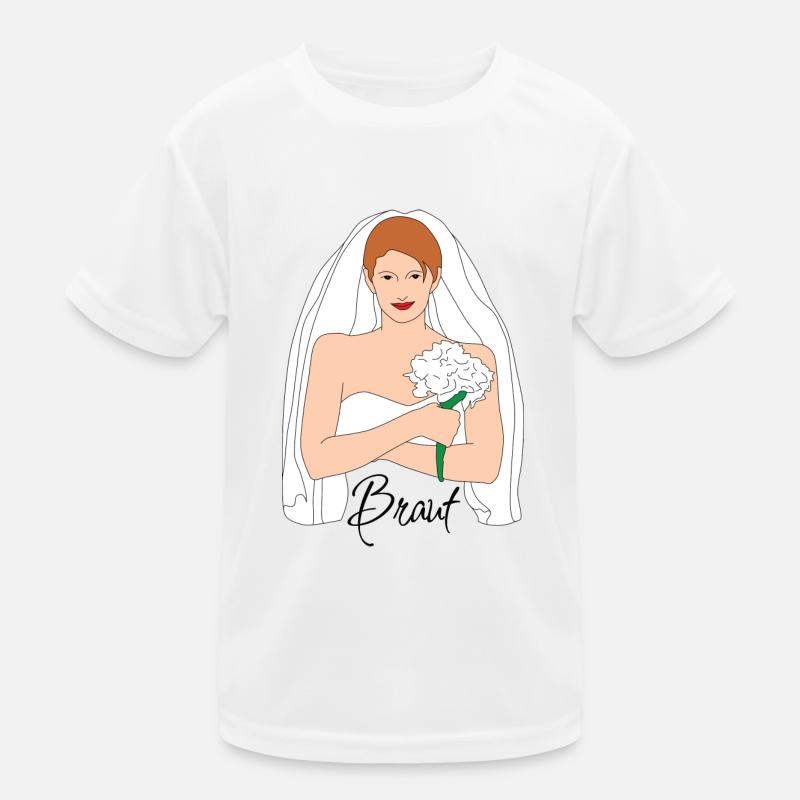 Bride Brown 1 Kids Functional T-Shirt