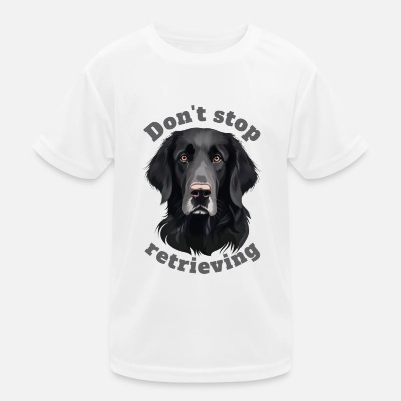 Don't stop retrieving - Labrador Kinder Funktions-T-Shirt