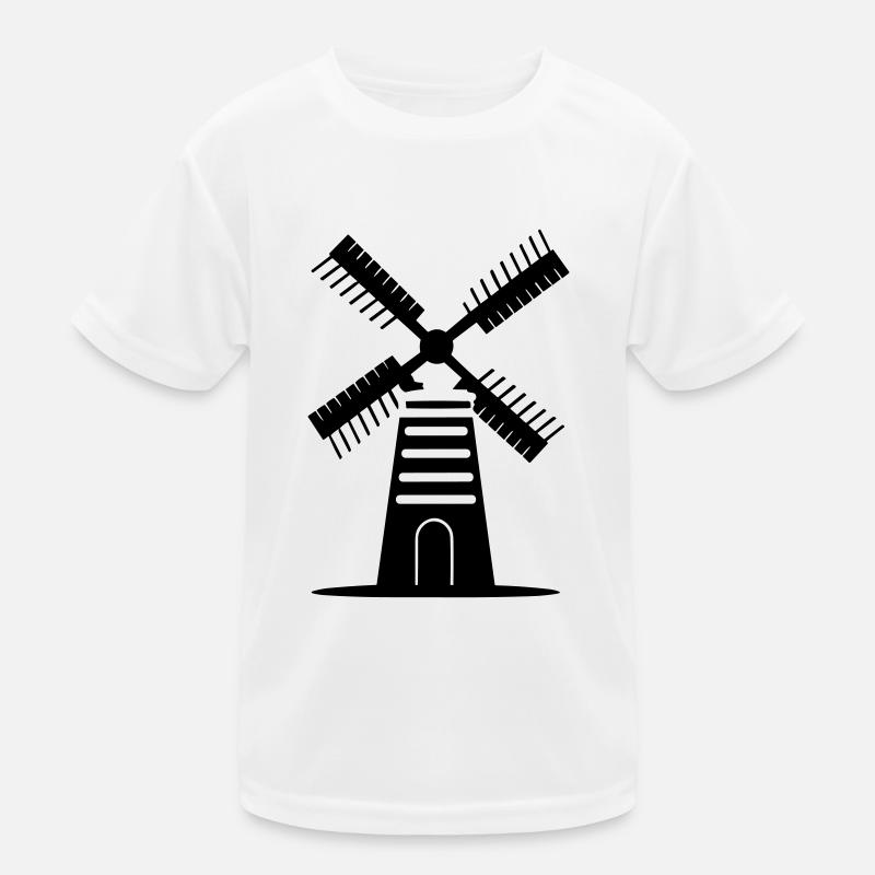 moulin a vent T-shirt sport Enfant