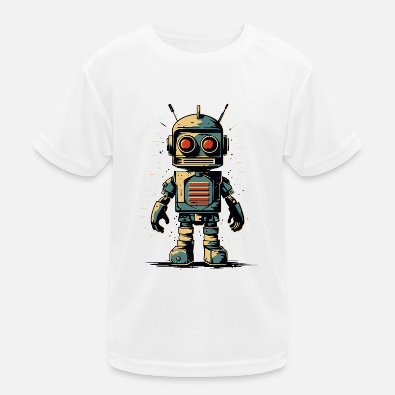 Robot de style rétro T-shirt sport Enfant