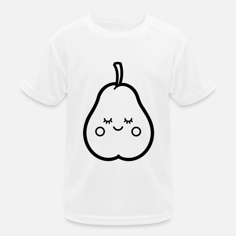 Birne Kinder Funktions-T-Shirt