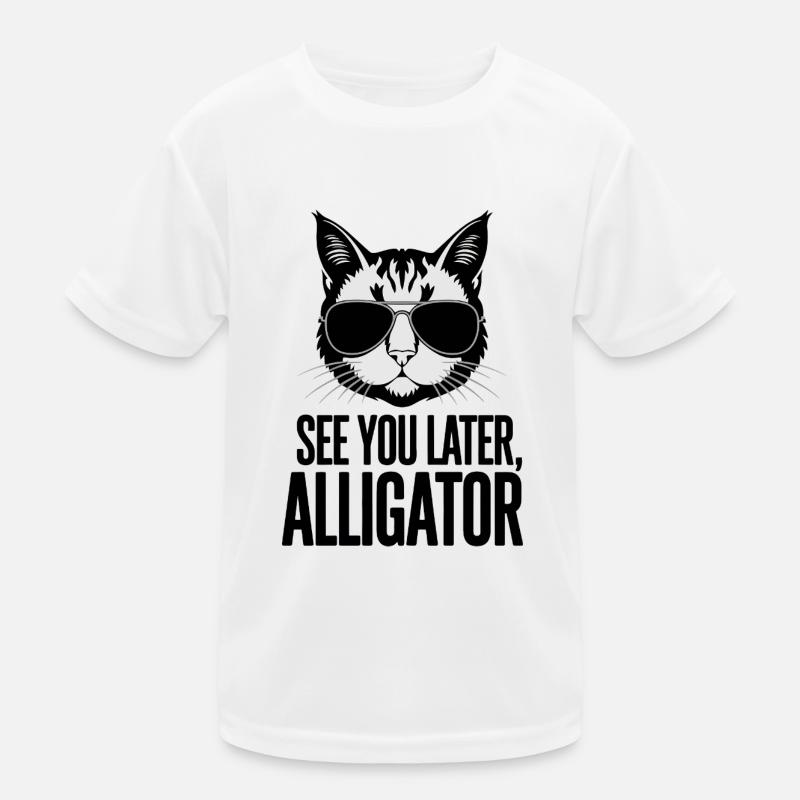 Bis später, Alligator Kinder Funktions-T-Shirt