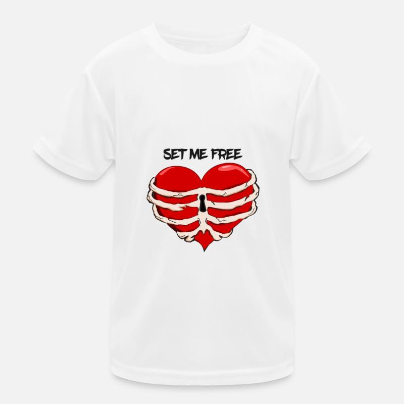 Mich frei Kinder Funktions-T-Shirt