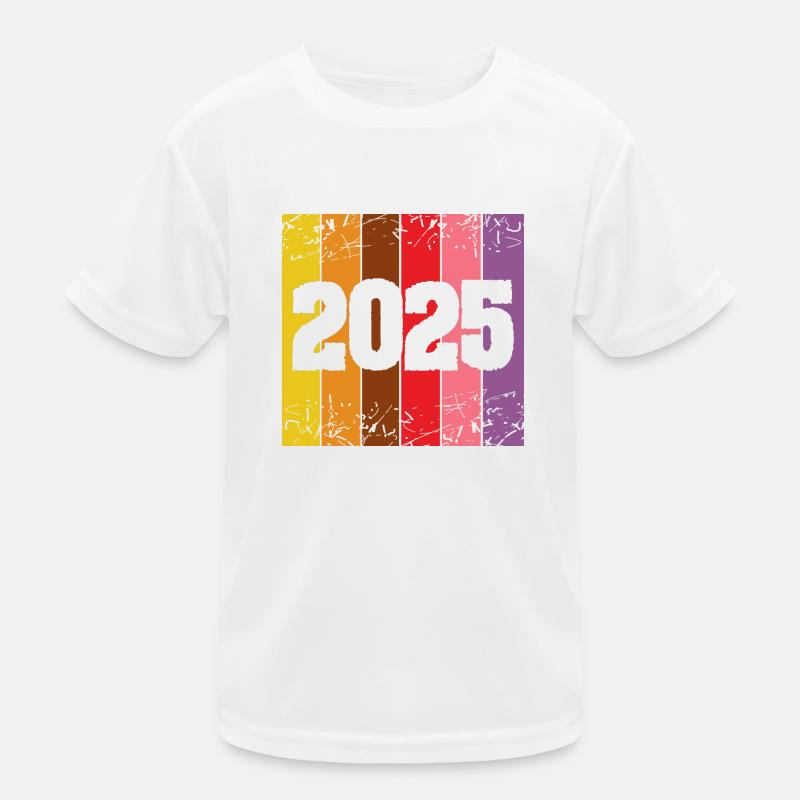 Year 2025 Kids Functional T-Shirt