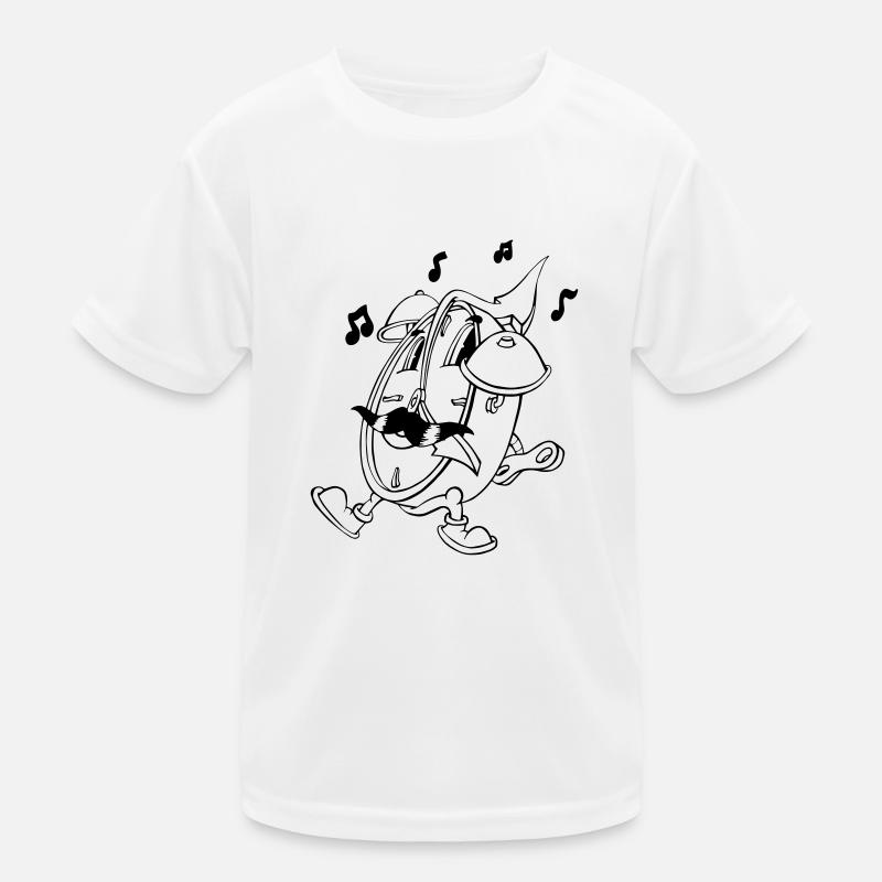 Crazy Wecker Kinder Funktions-T-Shirt