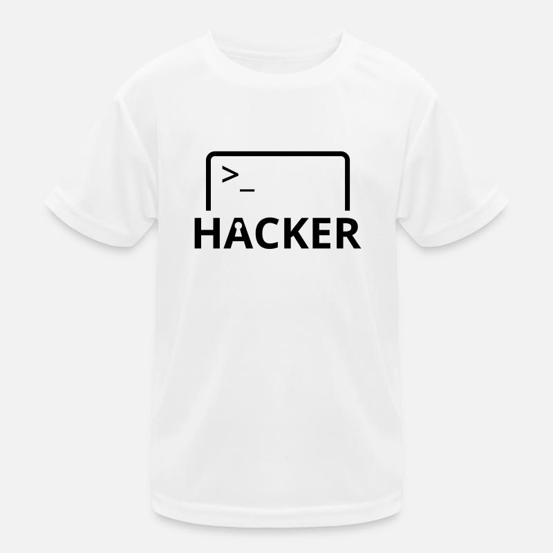 Hacker Informatiker Computer Programmierer Kinder Funktions-T-Shirt