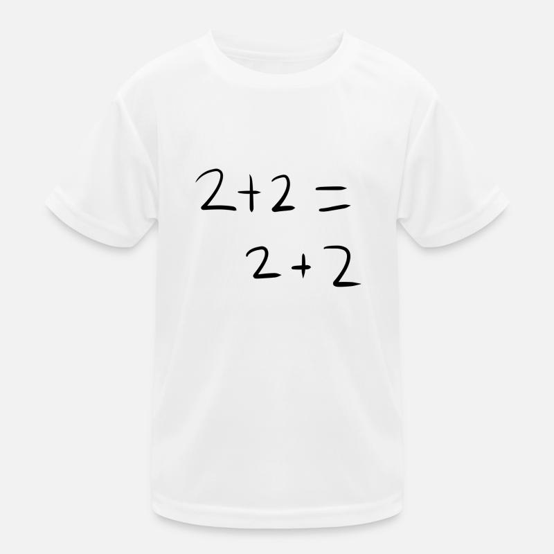 Mathématiques Maths T-shirt sport Enfant