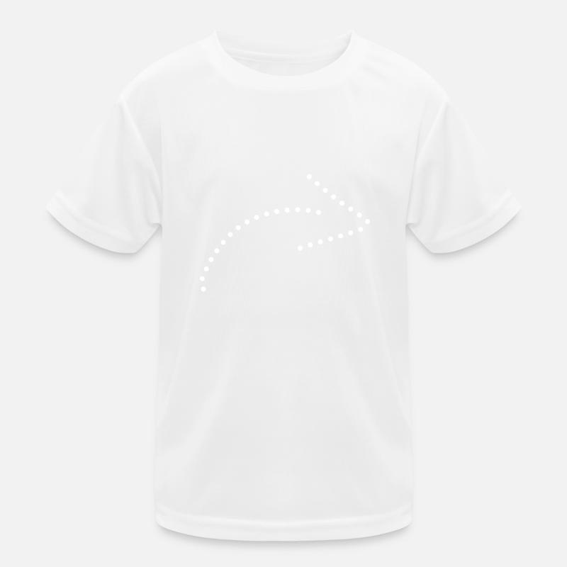 arrow right direction show symbol Kids Functional T-Shirt