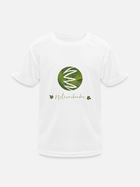 naturverbunden Naturliebhaber Natur - Kinder Funktions-T-Shirt - Weiß