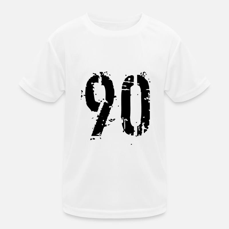 Number 90 Kids Functional T-Shirt