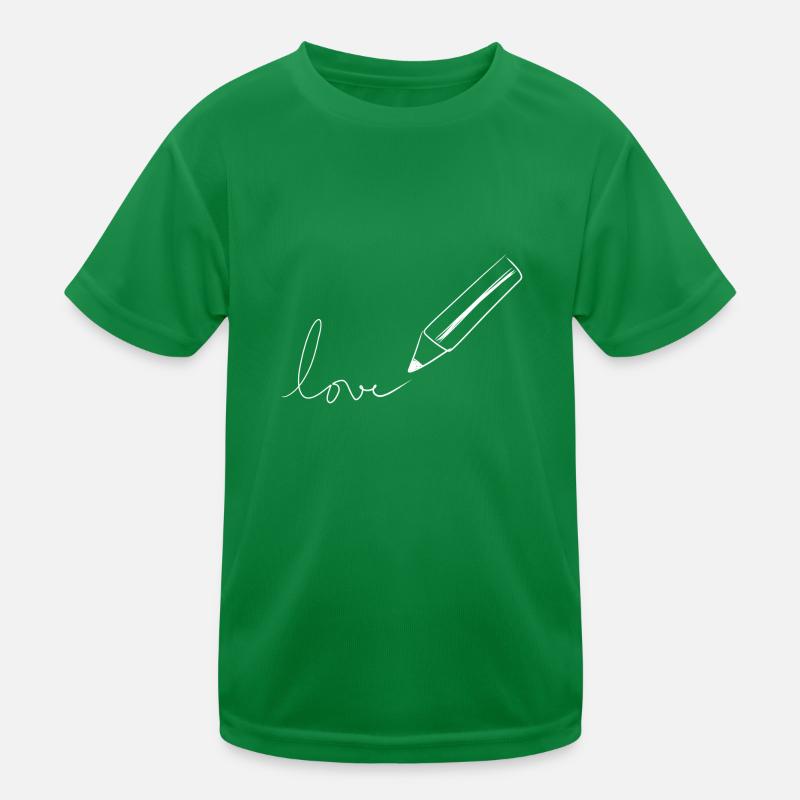 stylo à dessiner T-shirt sport Enfant