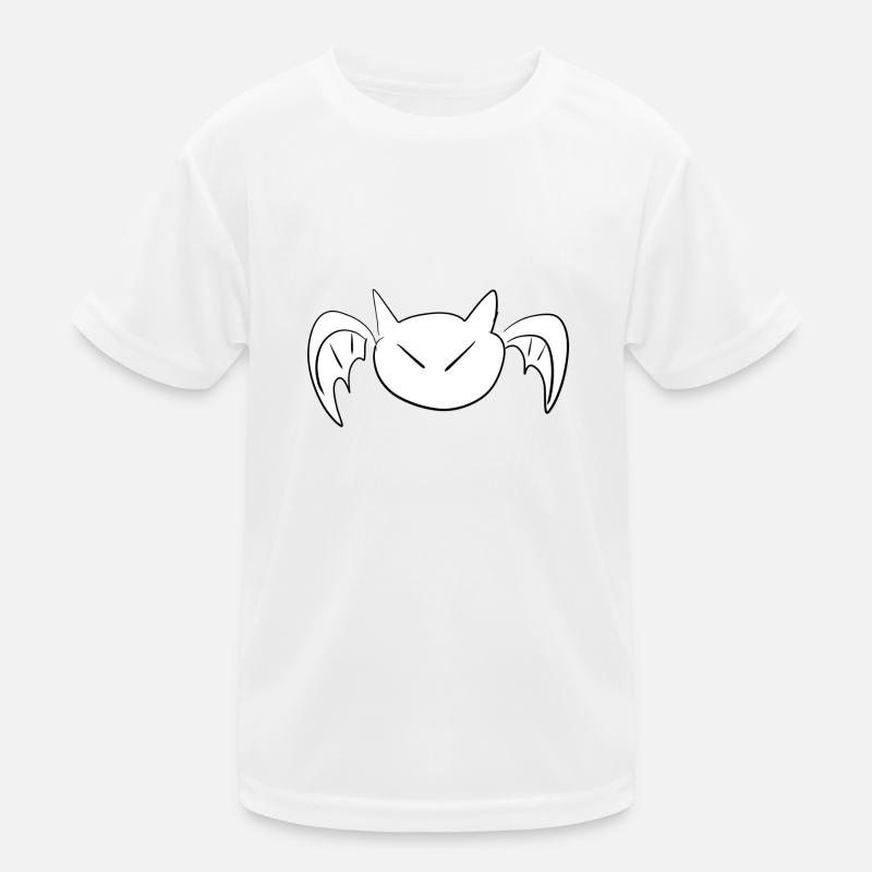 bat wings common evil symbol simply Kids Functional T-Shirt