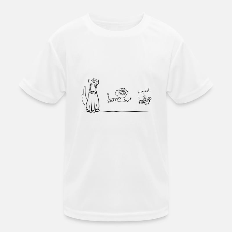 hund katze Kinder Funktions-T-Shirt