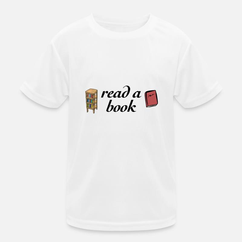 read a book Kids Functional T-Shirt