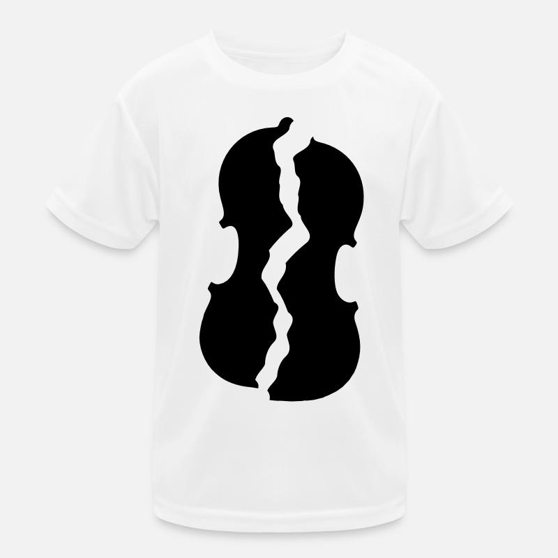 Broken violin Kids Functional T-Shirt