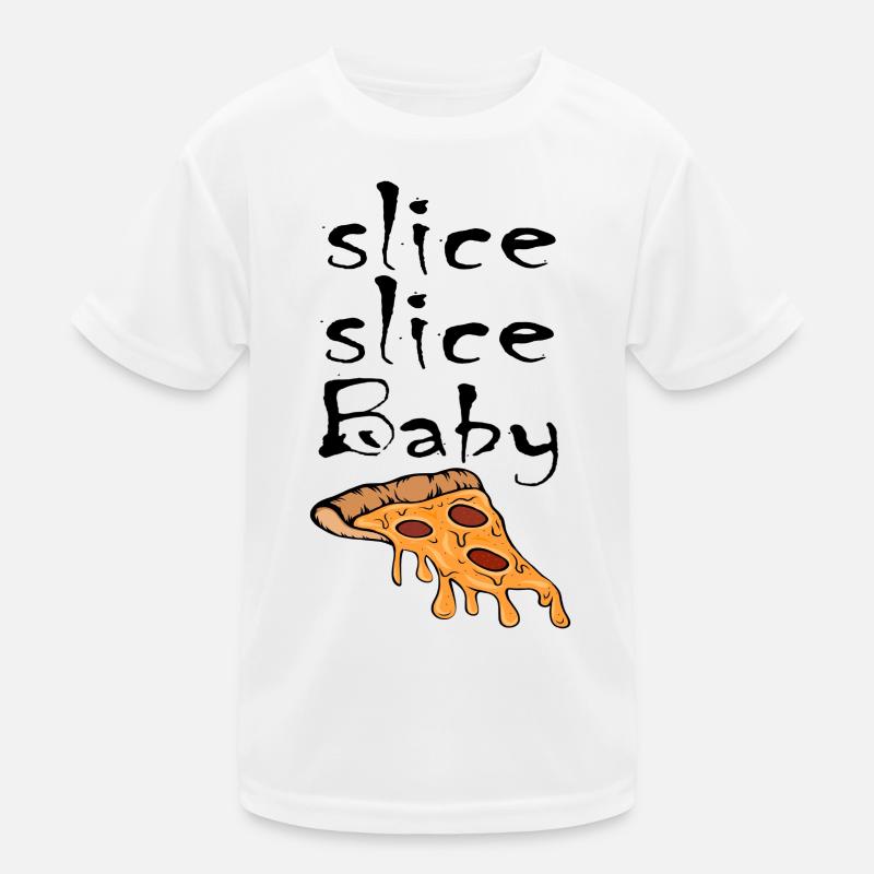 Slice Slice Baby Pizza Slice Kids Functional T-Shirt
