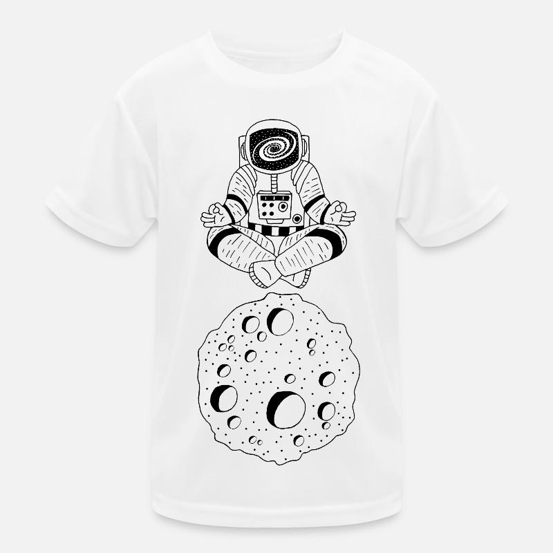 Zen astronaut Kids Functional T-Shirt