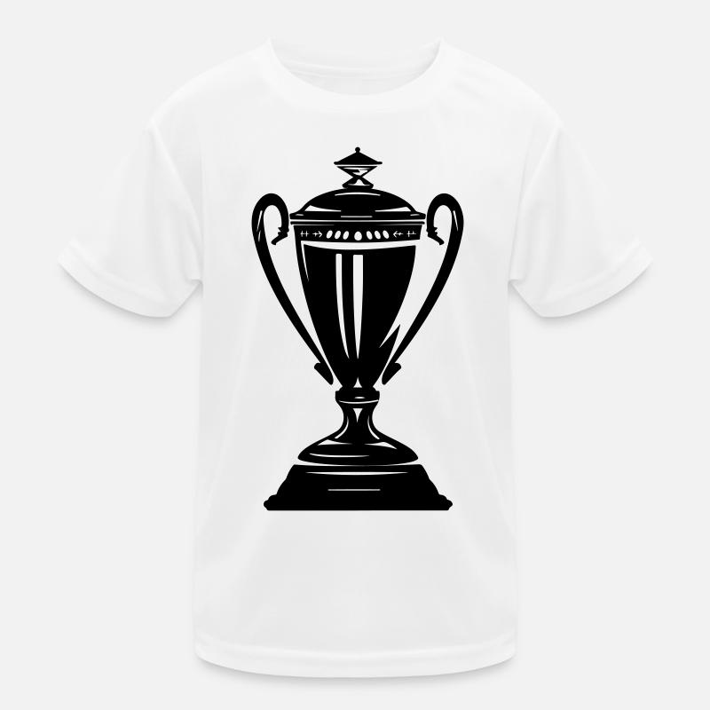 Victory Trophy Cup Kids Functional T-Shirt