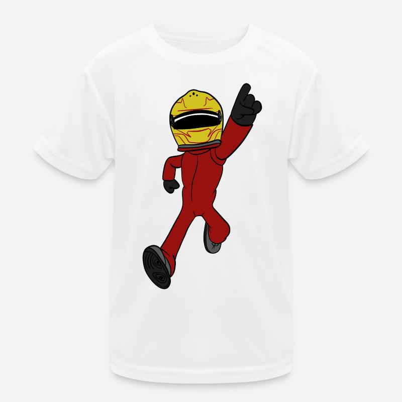 racing driver Kids Functional T-Shirt