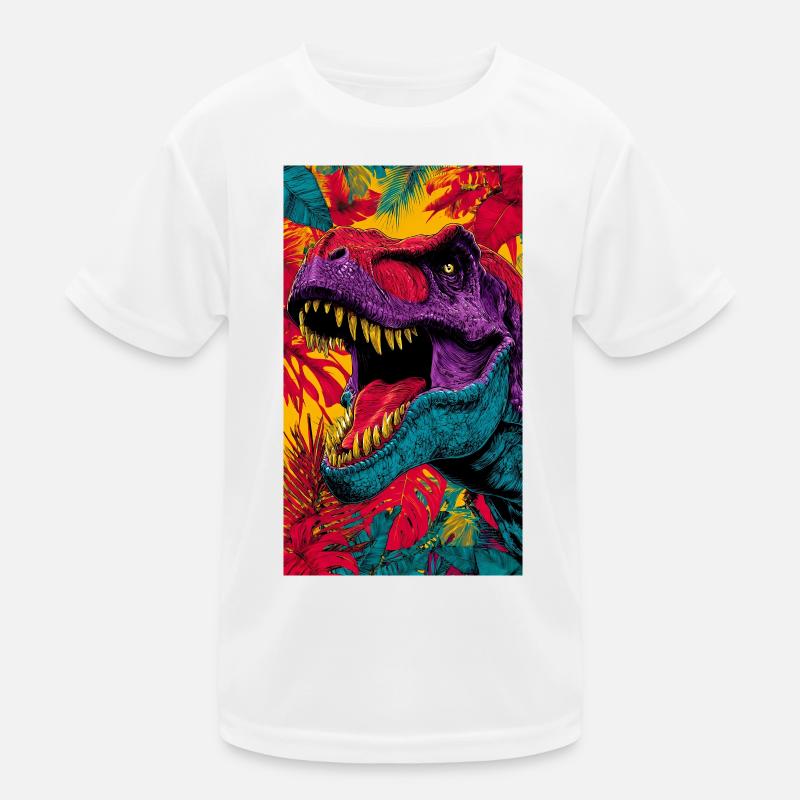 Dinosaurier Kinder Funktions-T-Shirt