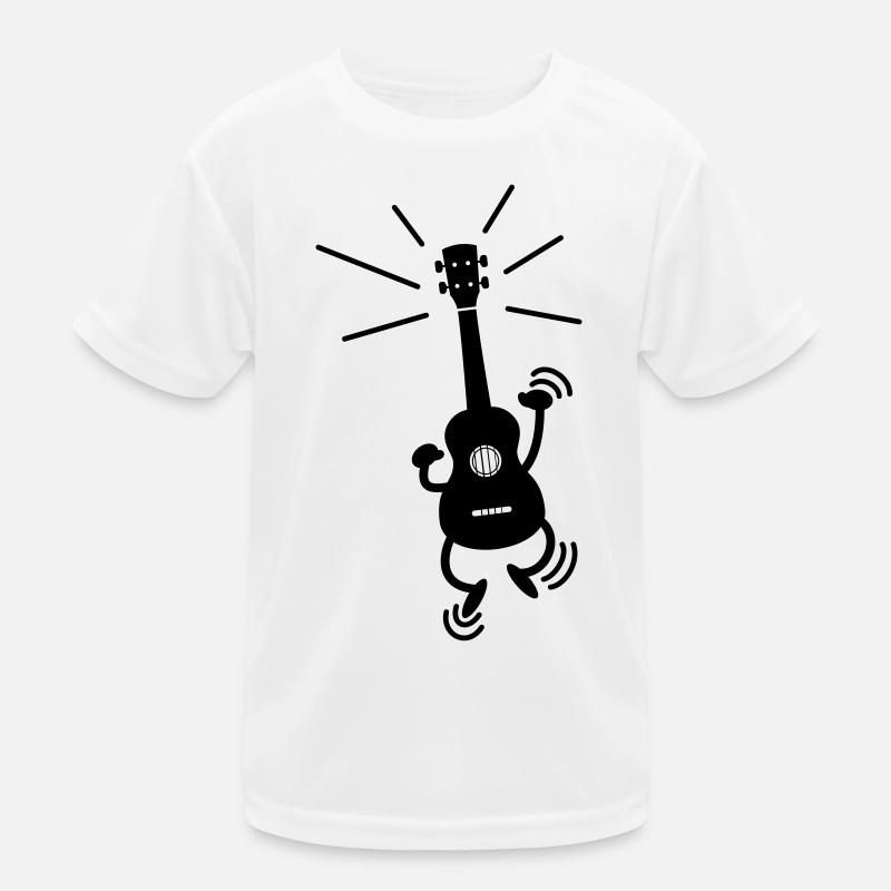 Dancing Ukulele Kids Functional T-Shirt