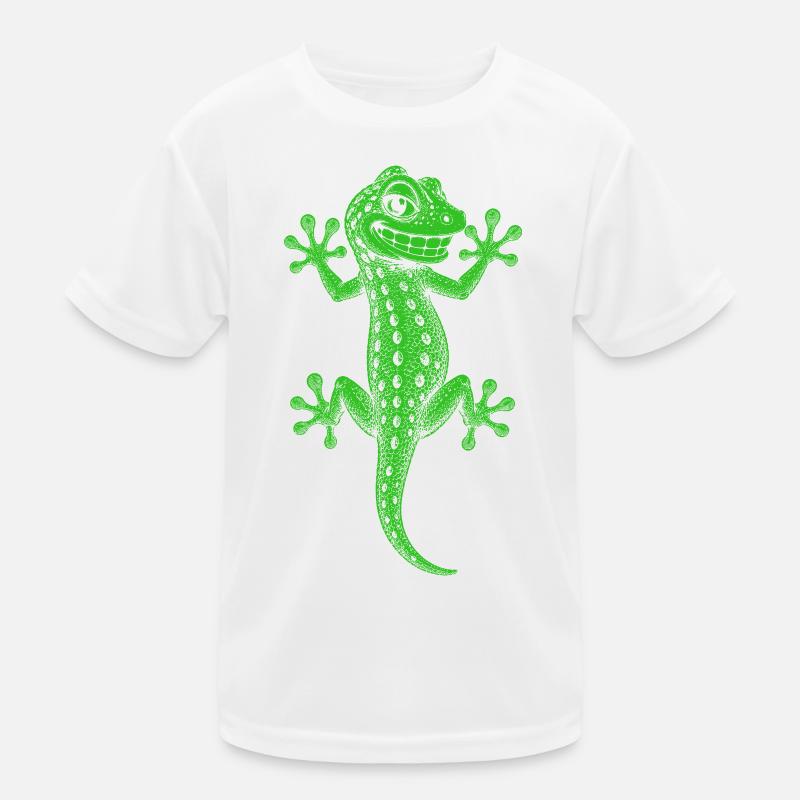 Gecko Kinder Funktions-T-Shirt