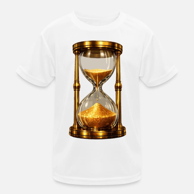 Goldene Sanduhr Kinder Funktions-T-Shirt