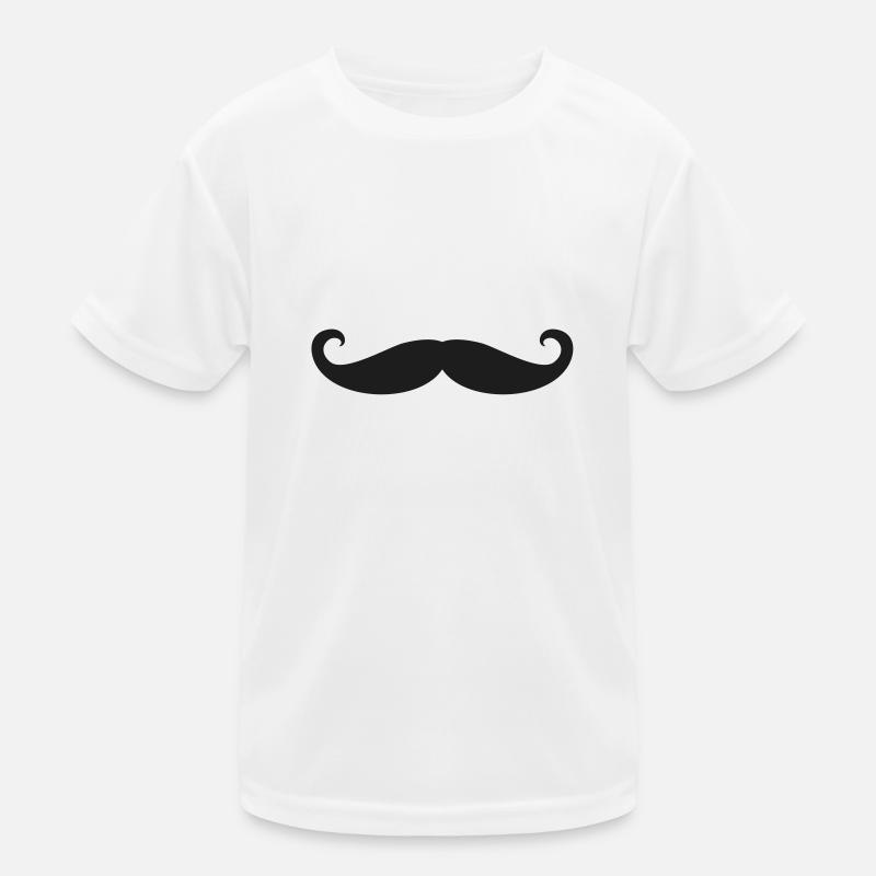 Handlebar mustache / mustache Kids Functional T-Shirt