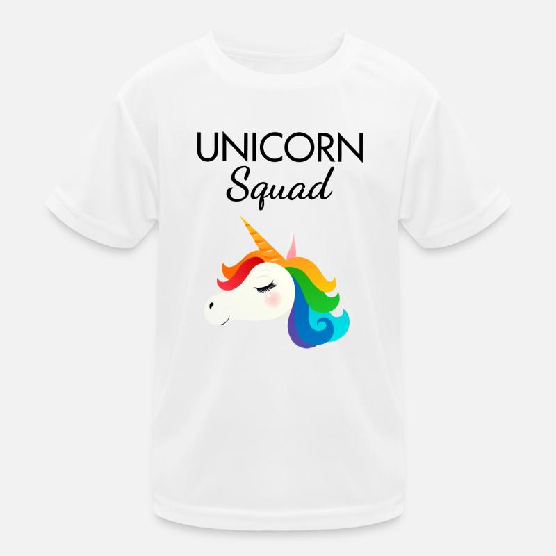 Escouade de licornes T-shirt sport Enfant