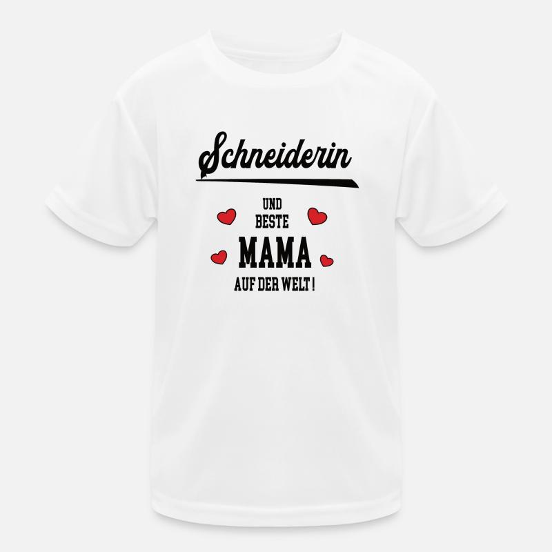 Mama Schneiderin Muttertag Geburtstag Mutter Kinder Funktions-T-Shirt
