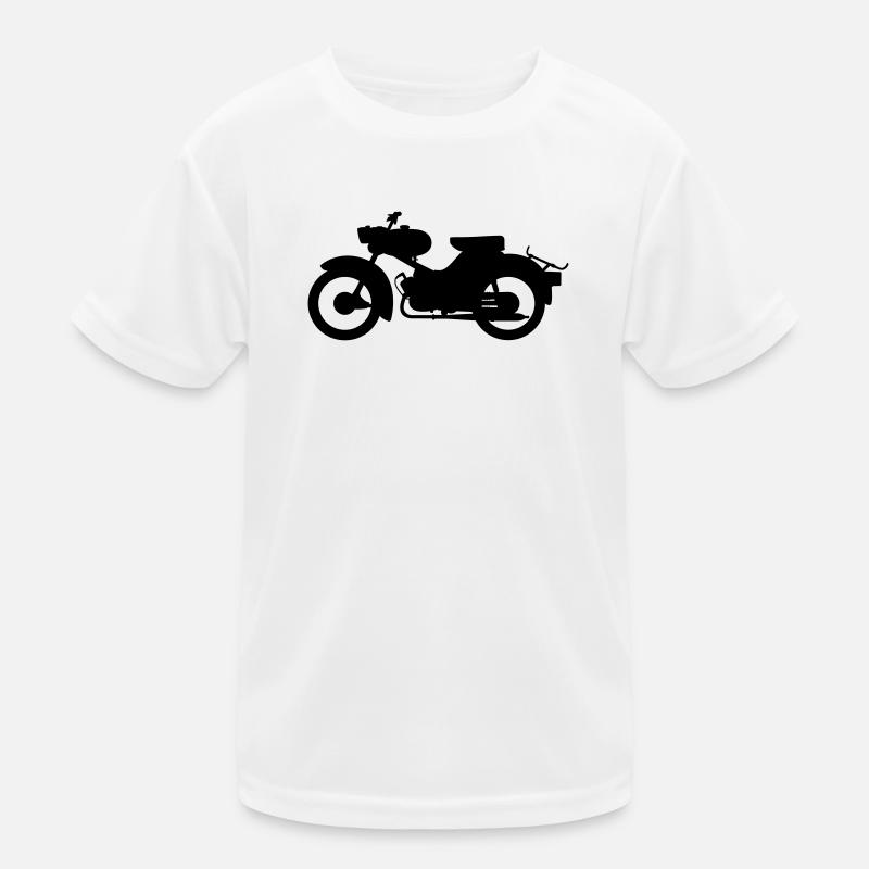 Simson Spatz Silhouette Kinder Funktions-T-Shirt