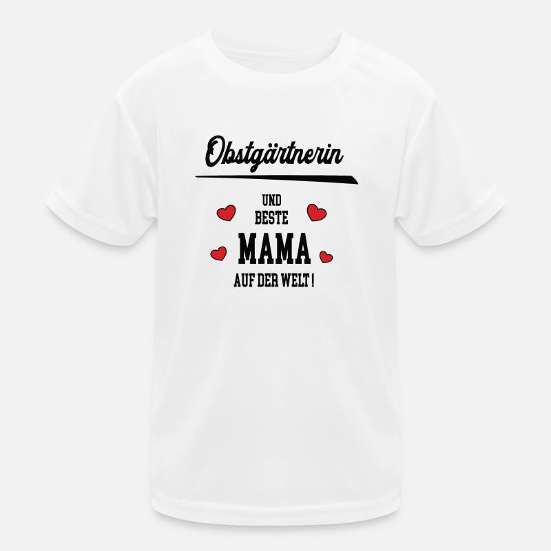 Mama Obstgärtnerin Muttertag Geburtstag Mutter Kinder Funktions-T-Shirt