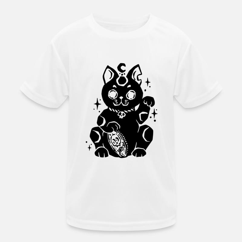 Maneki Neko Gothic T-shirt sport Enfant