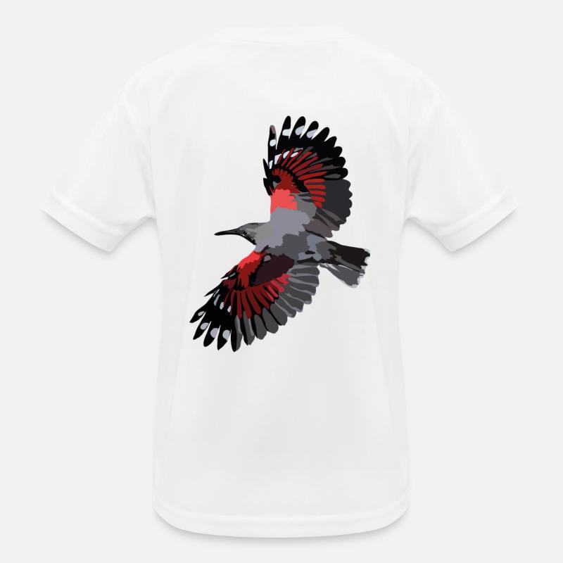 Mauerläufer Kinder Funktions-T-Shirt