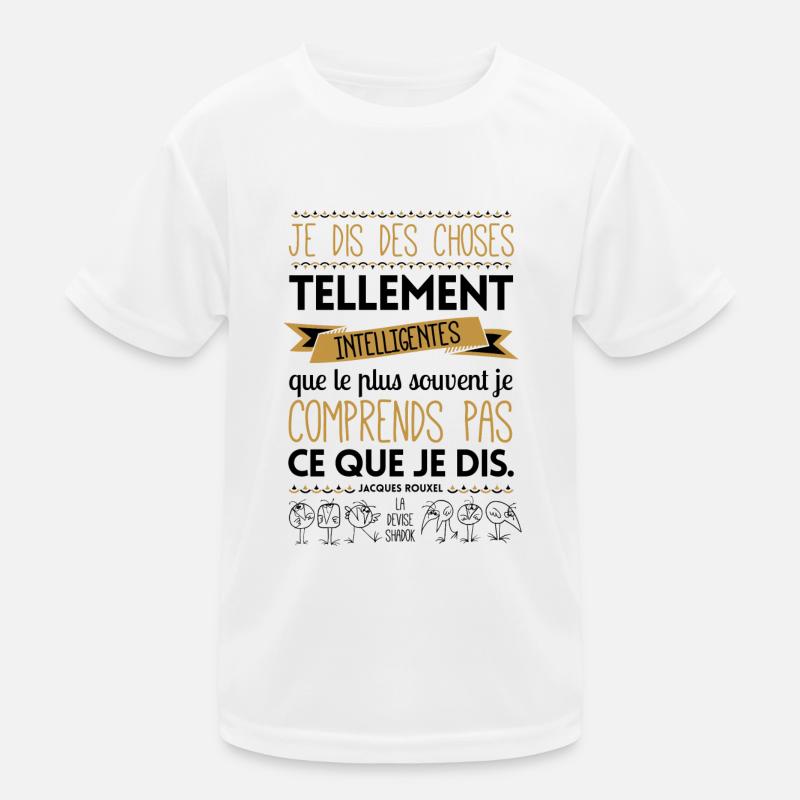 La Devise Shadok n°2 T-shirt sport Enfant