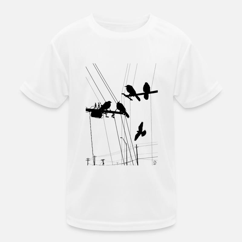 AD Birds Kinder Funktions-T-Shirt