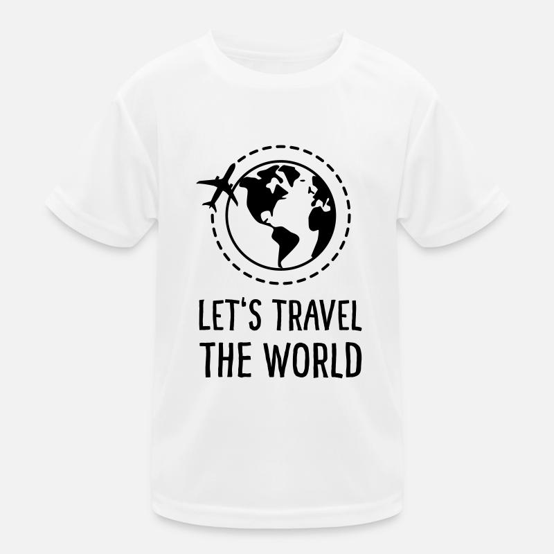 Parcourons le monde T-shirt sport Enfant