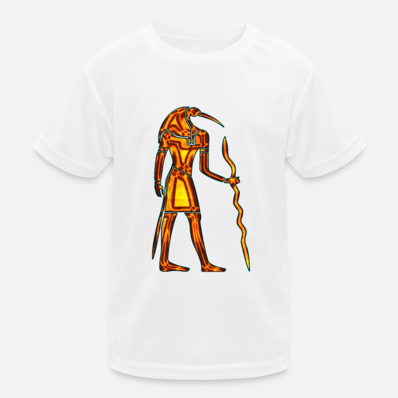 Egipt Hieroglyphen Kinder Funktions-T-Shirt