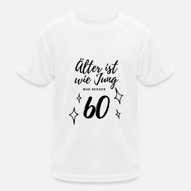 60. Geburtstag Kinder Funktions-T-Shirt