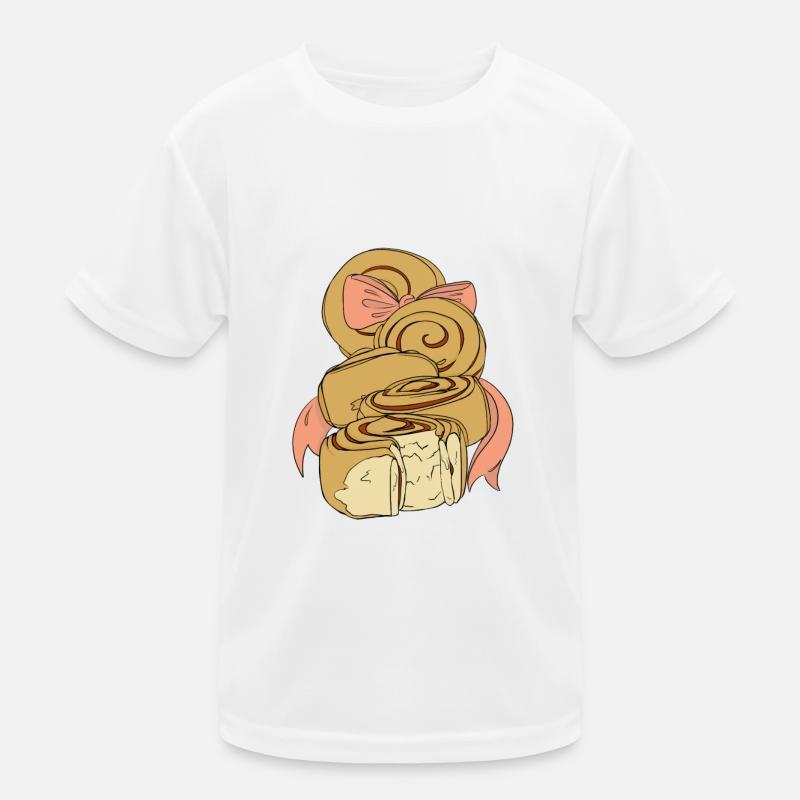 Cinnamon rolls Kids Functional T-Shirt