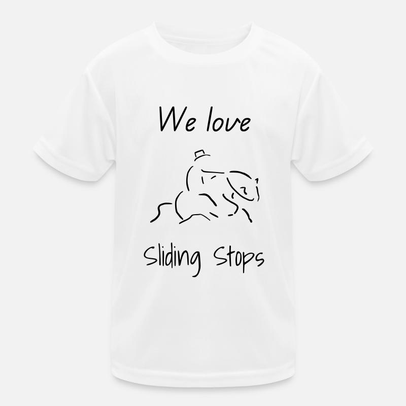 We love Sliding Stops Kids Functional T-Shirt